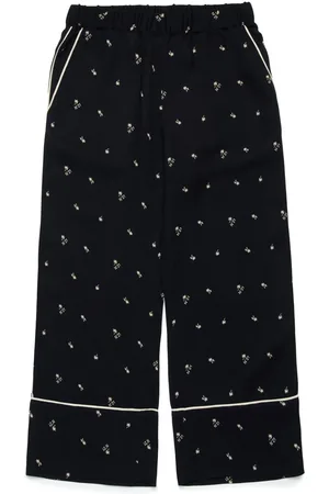 Nº21 Pantalones con logo estampado