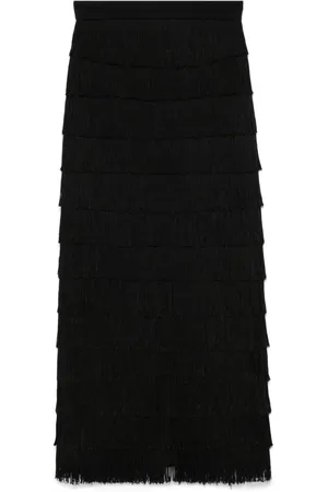 Dorothee Schumacher Falda larga con flecos