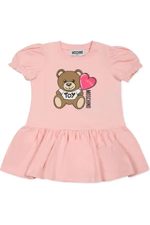 Moschino Vestido con motivo Teddy Bear