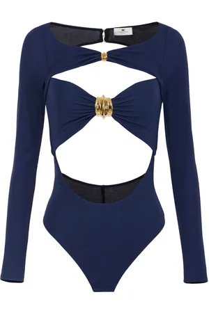 Elisabetta Franchi Body con apliques de jersey
