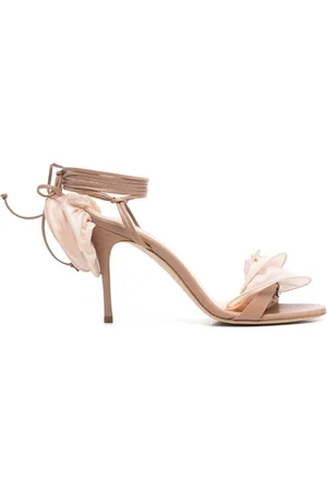 MAGDA BUTRYM Sandalias de 90 mm con aplique floral