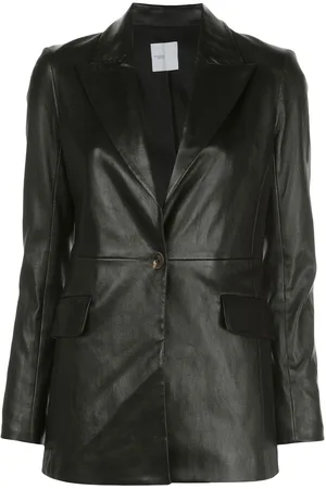 ROSETTA GETTY Blazer de cuero