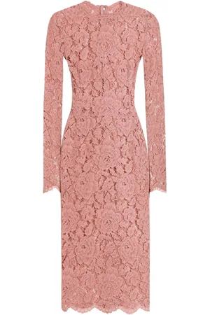 Dolce & Gabbana Vestido midi de encaje