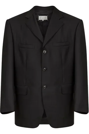 Maison Margiela Blazer con logo de cuatro costuras