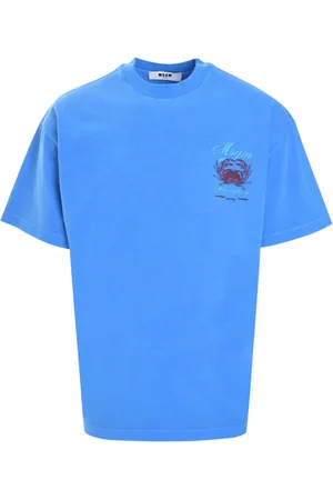 Msgm Camiseta con logo estampado
