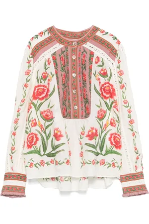 Farm Rio Blusa Ainika Delicate