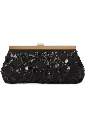 Fabiana Filippi Bolso de mano con detalle de lentejuelas