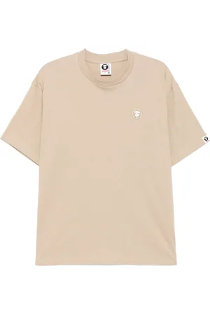A Bathing Ape Camiseta con parche del logo