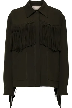 Elie saab Chaqueta cady con flecos