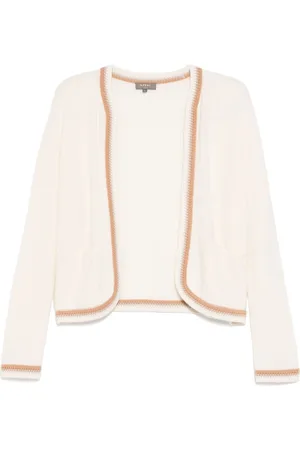 N.PEAL Chaqueta con ribete de costuras
