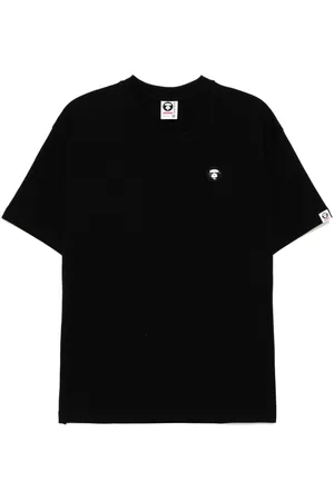 A Bathing Ape Camiseta con parche del logo