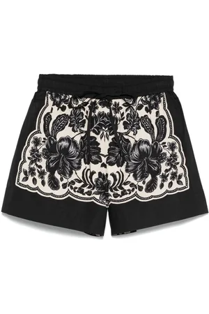 Sandro Pantalones cortos con motivo floral