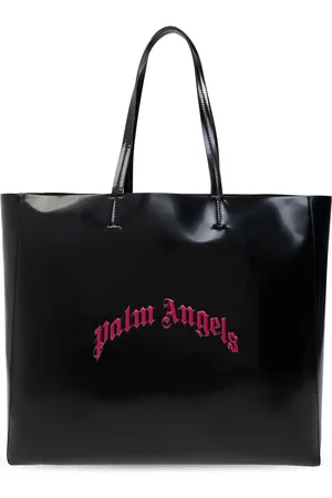 Palm Angels Bolso shopper Curved Logo