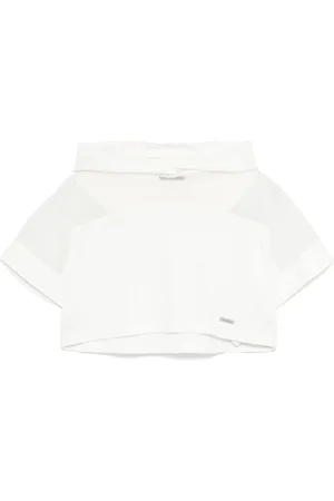 MONNALISA Sudadera con capucha y panel de malla