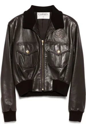 CHANEL Chaqueta con cremallera 1990-2000