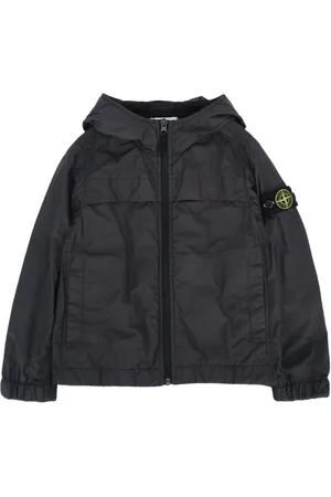 Stone Island Chaqueta con parche Compass