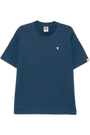 A Bathing Ape Camiseta con parche del logo