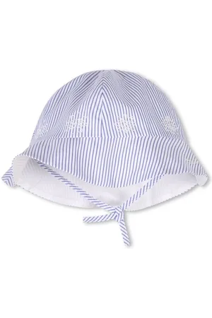 Chloé Gorro bordado a rayas