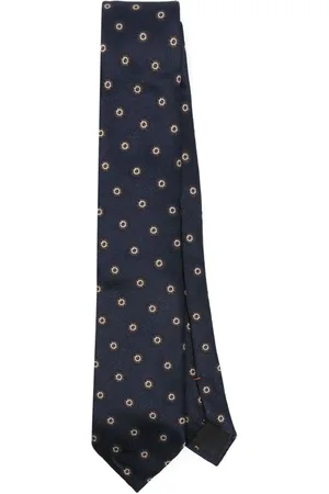 Ermenegildo Zegna Corbata con motivo floral en jacquard