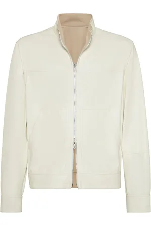 Brunello Cucinelli Chaqueta bómber reversible