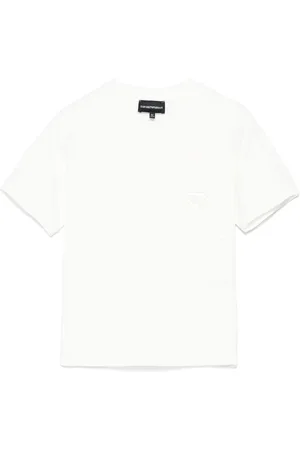 Emporio Armani Camiseta con logo bordado