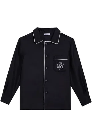 Dolce & Gabbana Camisa con logo bordado