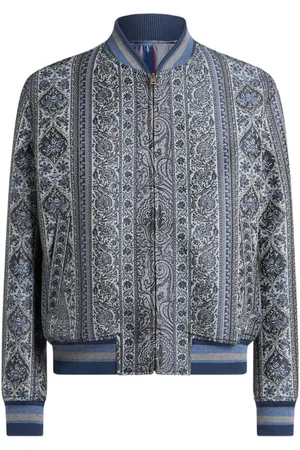 Etro Chaqueta bómber con motivo floral