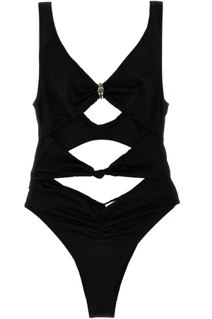 Elisabetta Franchi Bañador con detalle de nudo