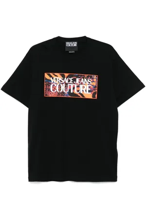 VERSACE Camiseta con parche del logo