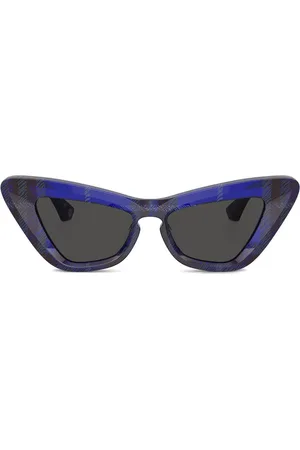 Burberry Gafas de sol cat eye a cuadros