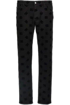 Dolce & Gabbana Vaqueros con logo en relieve