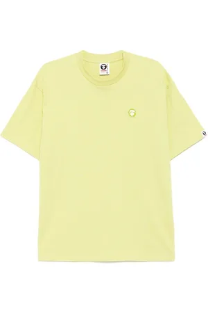 A Bathing Ape Camiseta con parche del logo