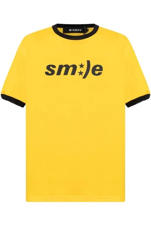 MISBHV Camiseta con motivo de texto