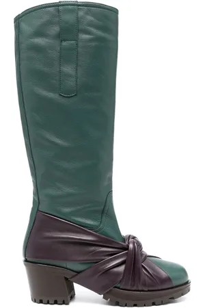 Kiko Kostadinov Botas Knotting con tacón de 65 mm