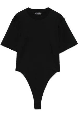 MUGLER Body estilo corsé con espalda abierta