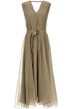 Brunello Cucinelli Vestido liso