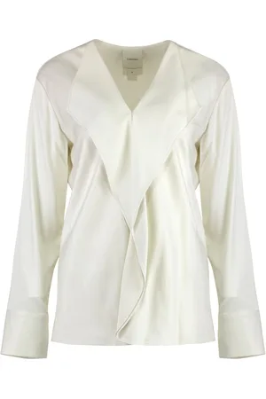 Calvin Klein Blusa drapeada