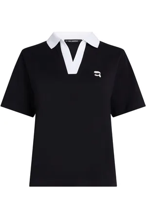 Karl Lagerfeld Polo con parche del logo