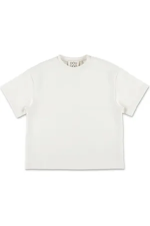 DOUUOD KIDS Camiseta con parche del logo