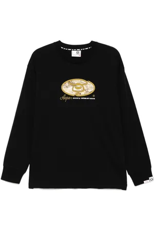 A Bathing Ape Camiseta con logo estampado