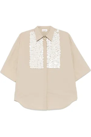 P.A.R.O.S.H. Camisa con apliques