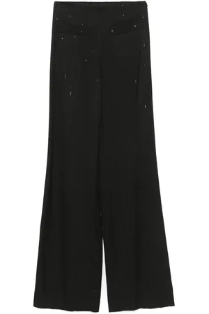 Sandro Pantalones palazzo con lentejuelas