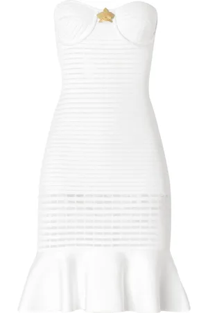 GENNY Vestido corto a rayas