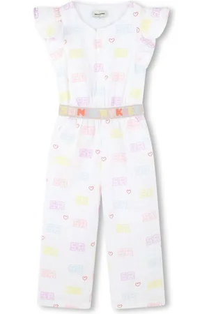 Sonia Rykiel Enfant Mono largo con logo estampado