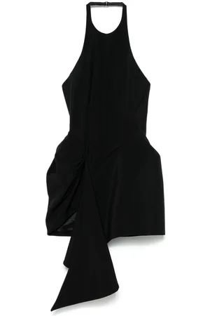 MUGLER Vestido corto asimétrico