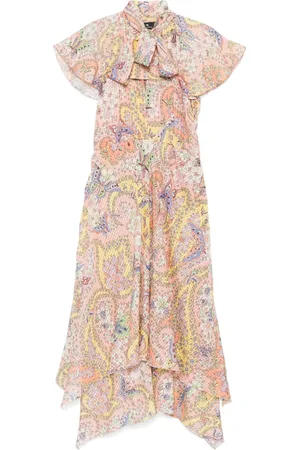 Etro Vestido midi de seda