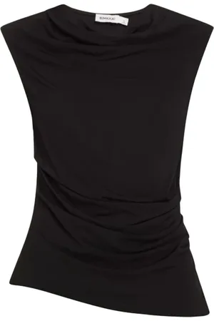 Simkhai Top drapeado sin mangas