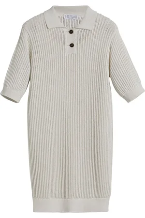 Brunello Cucinelli Vestido Sparkling de punto