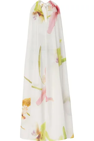 GENNY Vestido largo con motivo floral