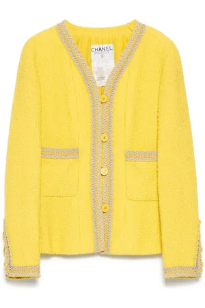 CHANEL Chaqueta con cierre de botón 1994